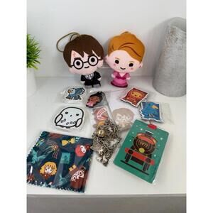 Harry Potter Stuff Figures, erasers, bracelet, sticky notes